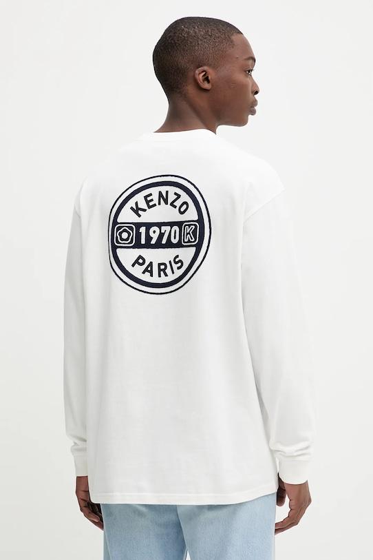 

Хлопковая водолазка Kenzo, бежевый