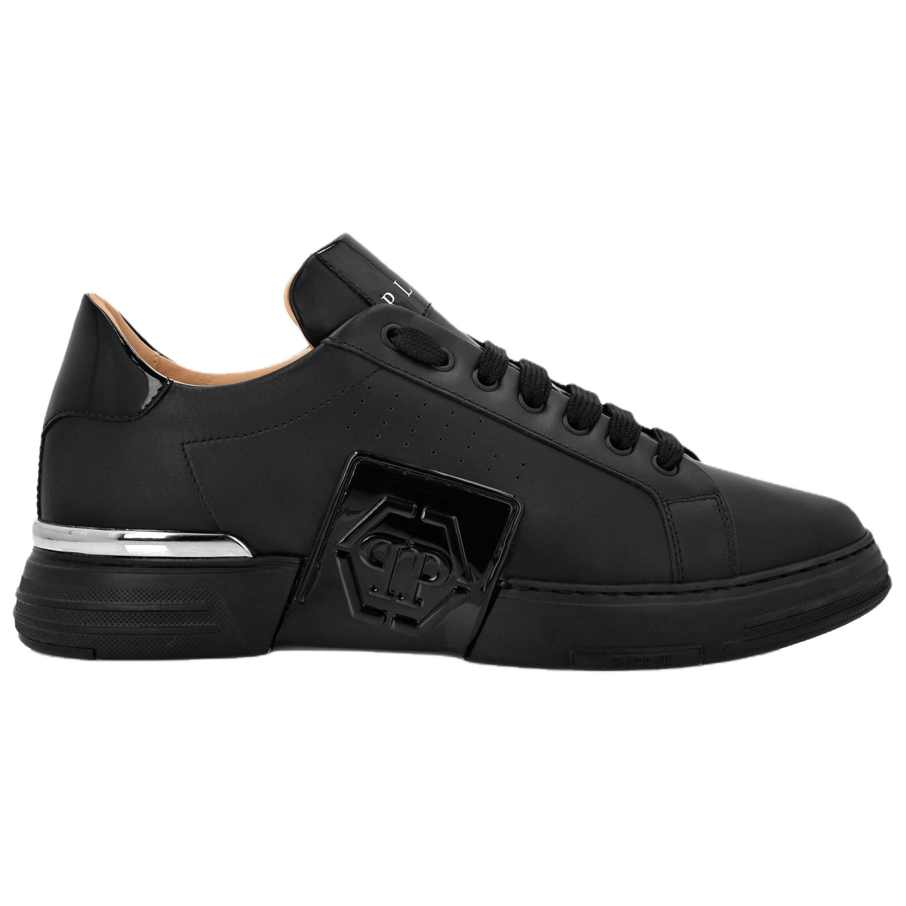 PHILIPP PLEIN Кроссовки Lo Top Phantom Kick Low top Unisex Black — фото 3