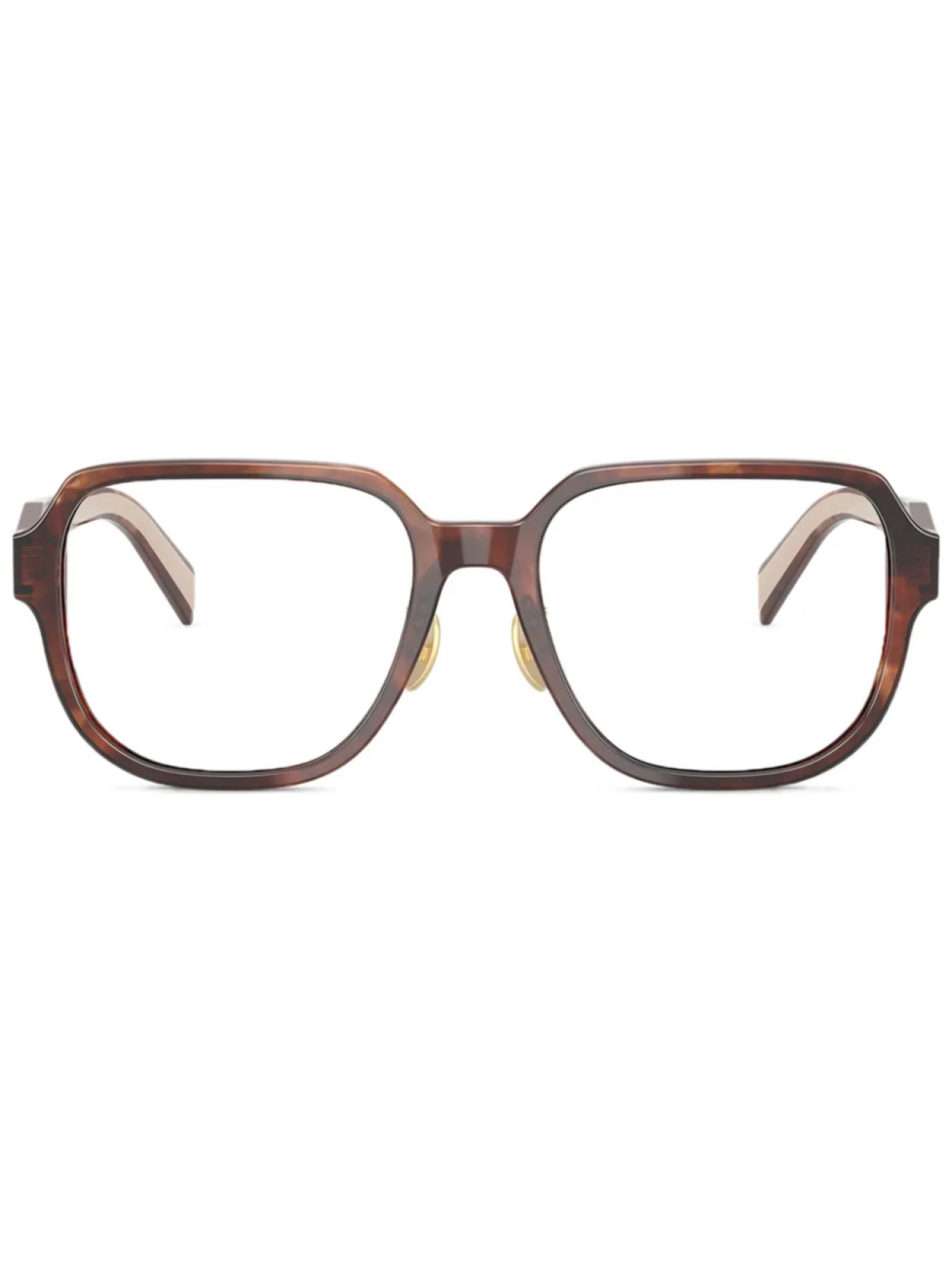 

Prada Eyewear очки в квадратной оправе, нейтральный