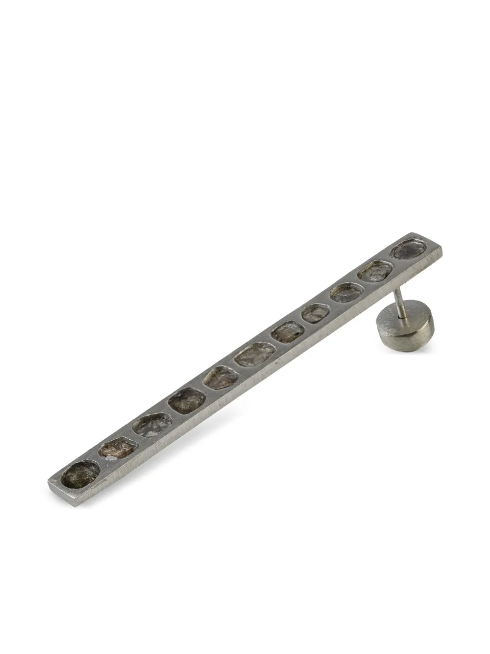 

Серьга Plate Parts of Four, серый