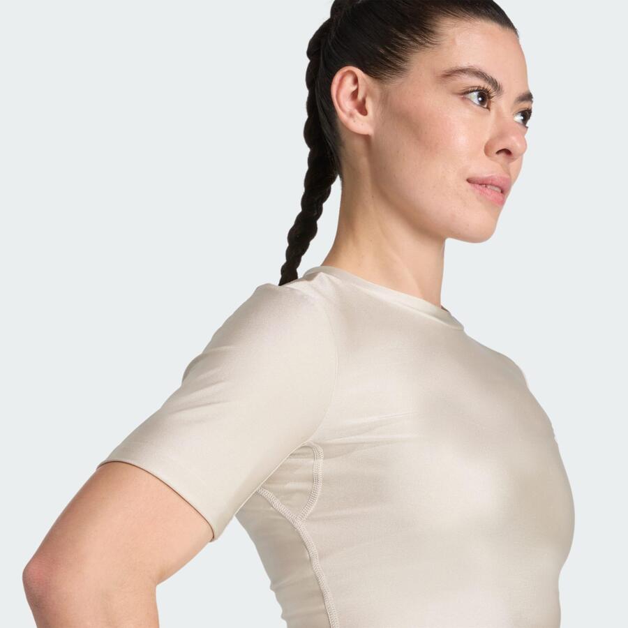 ADIDAS Футболка Workout Essentials Shine — фото 4