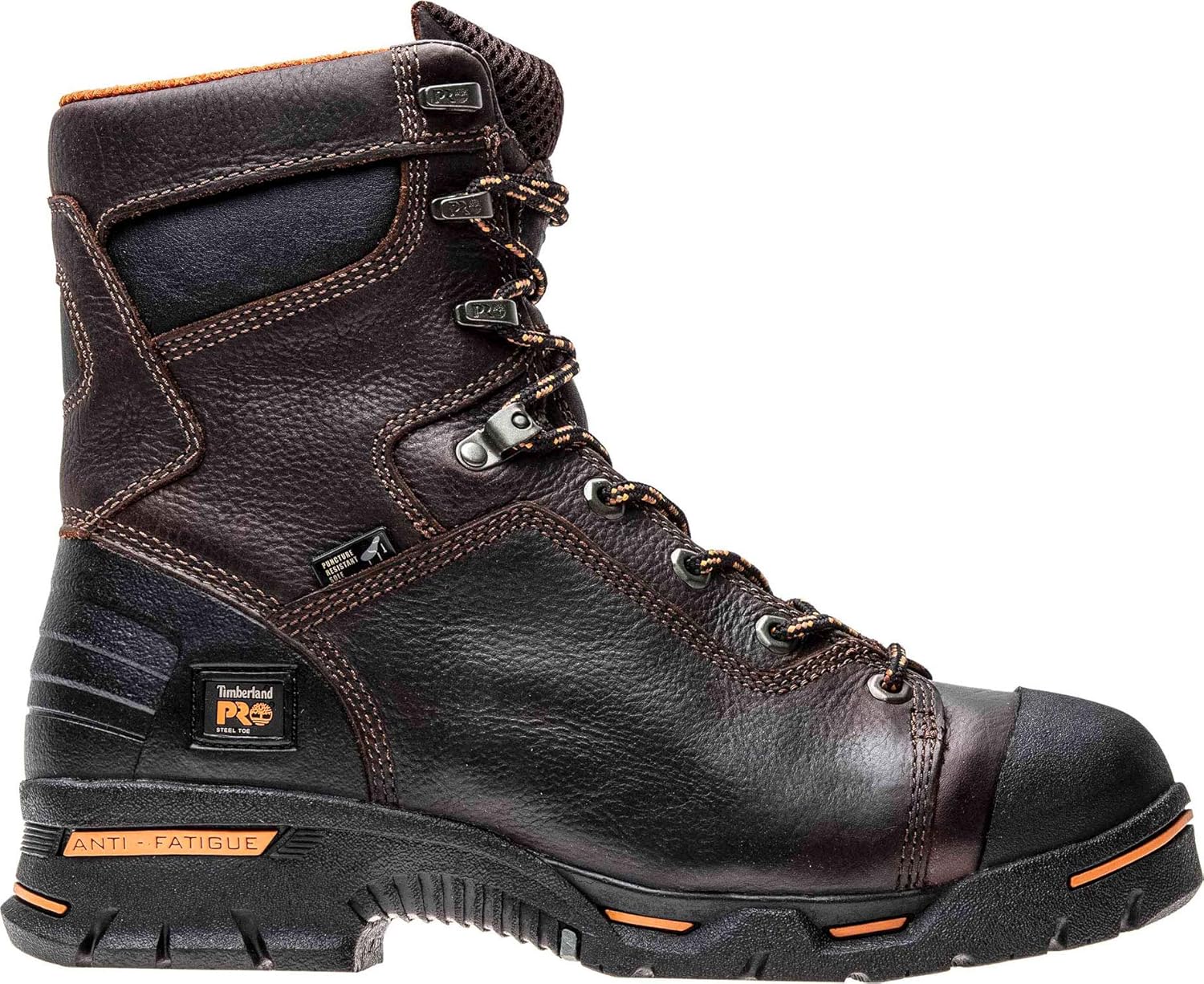 Мужские кроссовки Timberland PRO Endurance 8 дюймов со стальным носком, устойчивые к проколам, Brown — фото 2