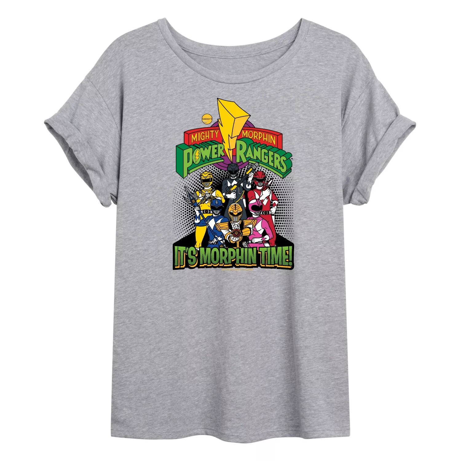 

Футболка с струящимся рисунком комиксов Power Rangers для юниоров Licensed Character