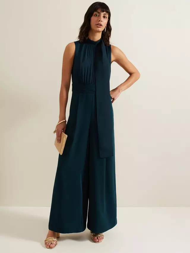 

Комбинезон Phase Eight Neesa Wide Leg, зеленый