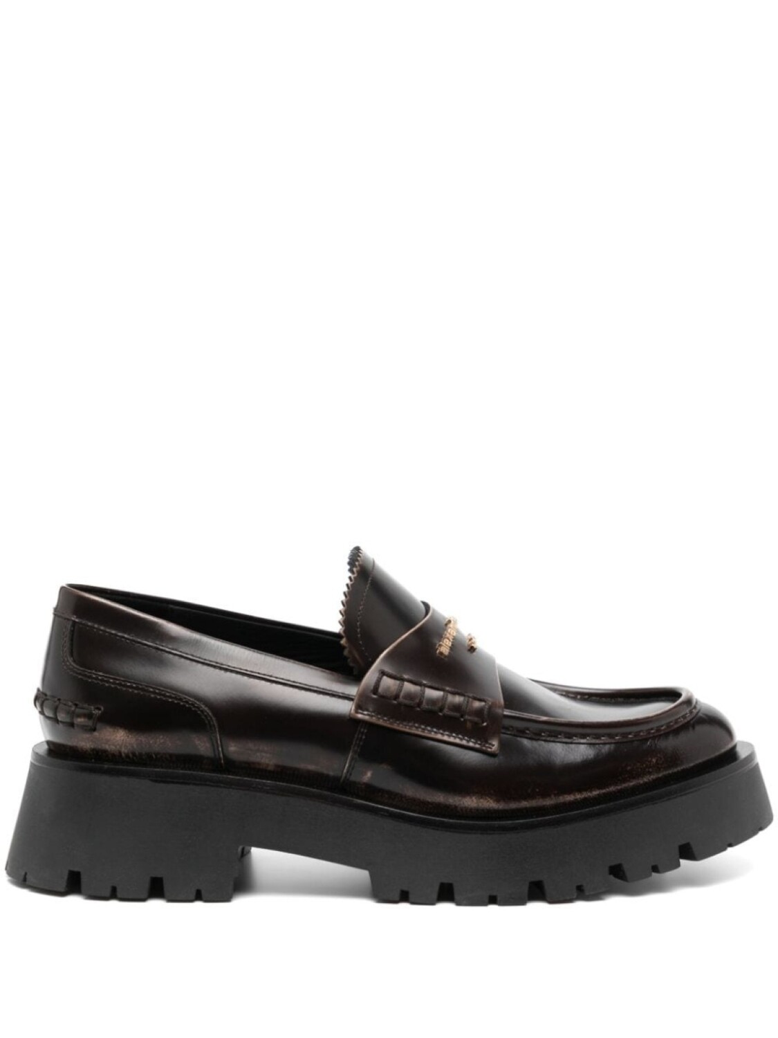 Alexander Wang лоферы Carter 45, коричневый