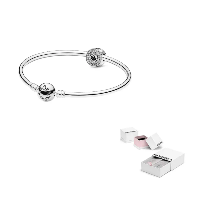 

Pandora Браслеты для женщин из стерлингового серебра 925 пробы, разноцветные