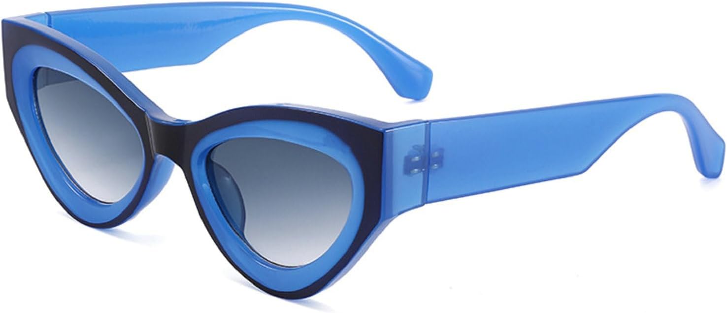 

Модные солнцезащитные очки «кошачий глаз» для женщин и мужчин. Классические, стильные, винтажные, летние, для отдыха на природе и путешествий. Солнцезащитные очки 1351 Melrose, Blue