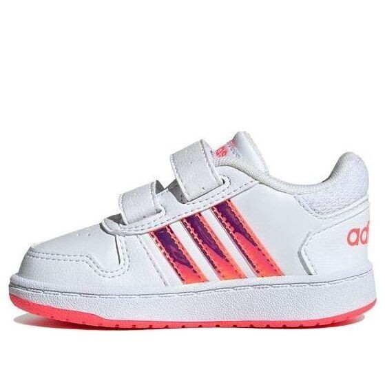 

Кроссовки neo hoops 2.0 розовые Adidas, белый