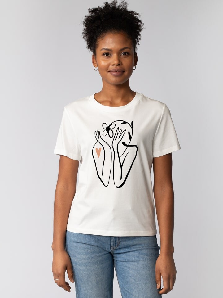 

Футболка wat Apparel T-Shirt Self love, белый
