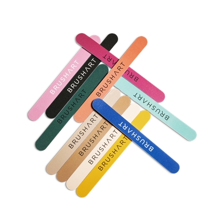 Пилочка для ногтей BrushArt Accessories Nail file, Black 1 szt. — фото 2