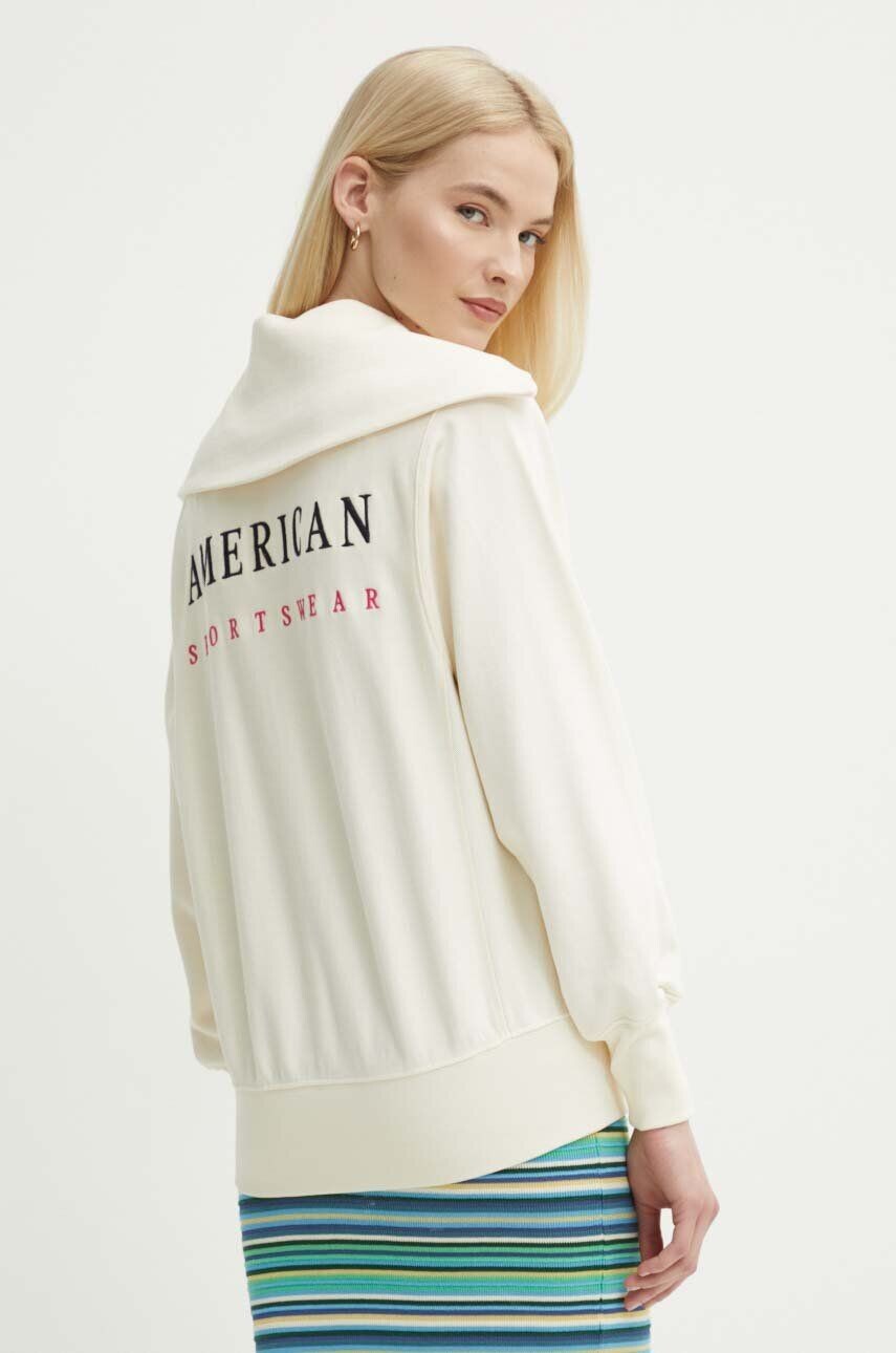 

Хлопковая толстовка Gant, бежевый