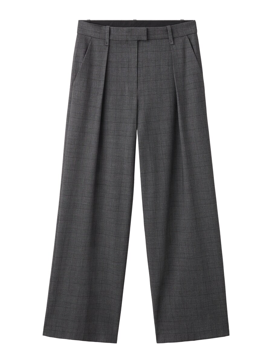 

Широкие брюки со складками спереди MANGO Teriyaki, Dark grey