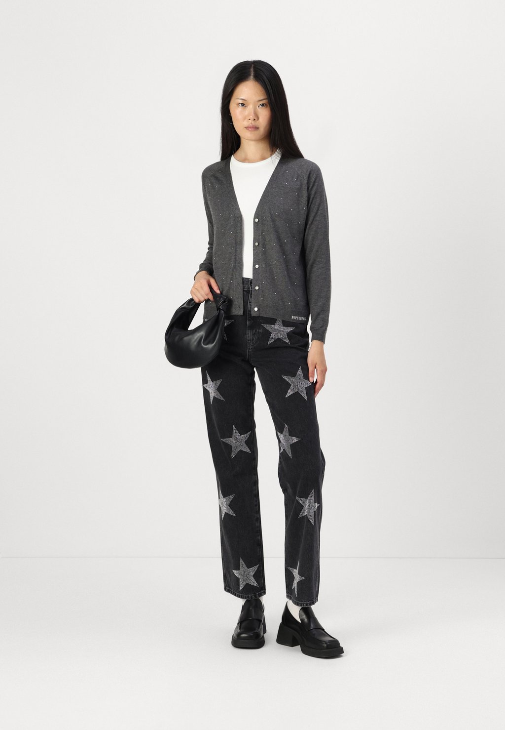 

Кардиган HALO Pepe Jeans, темно-серый