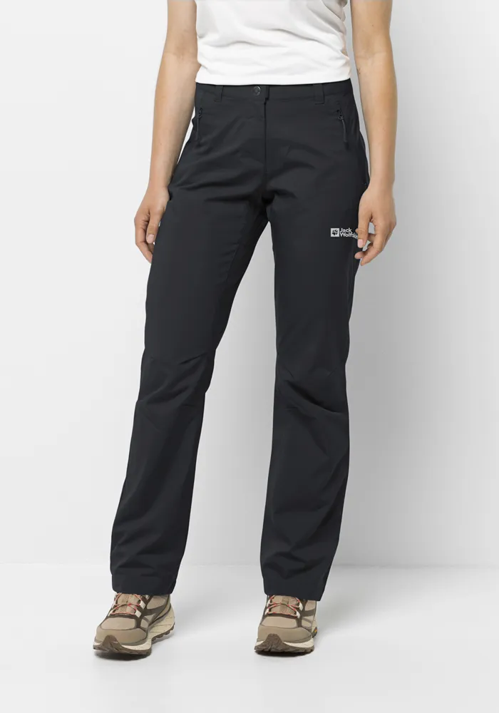 

Брюки из софтшелла Jack Wolfskin "ACTIVE TRACK PANTS W", черный