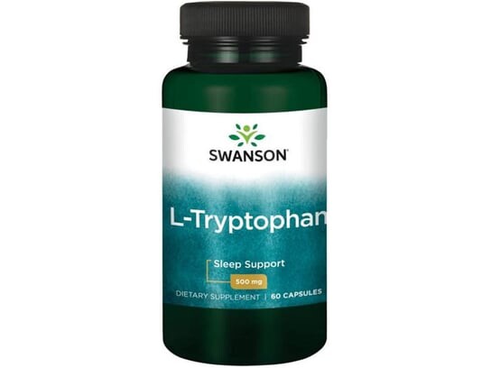

Swanson, L-триптофан, 500 мг, 60 капсул