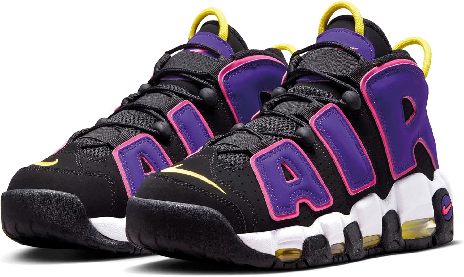 

Кроссовки Nike Air More Uptempo '96 для мужчин, Black/Multi-Color-Court Purple