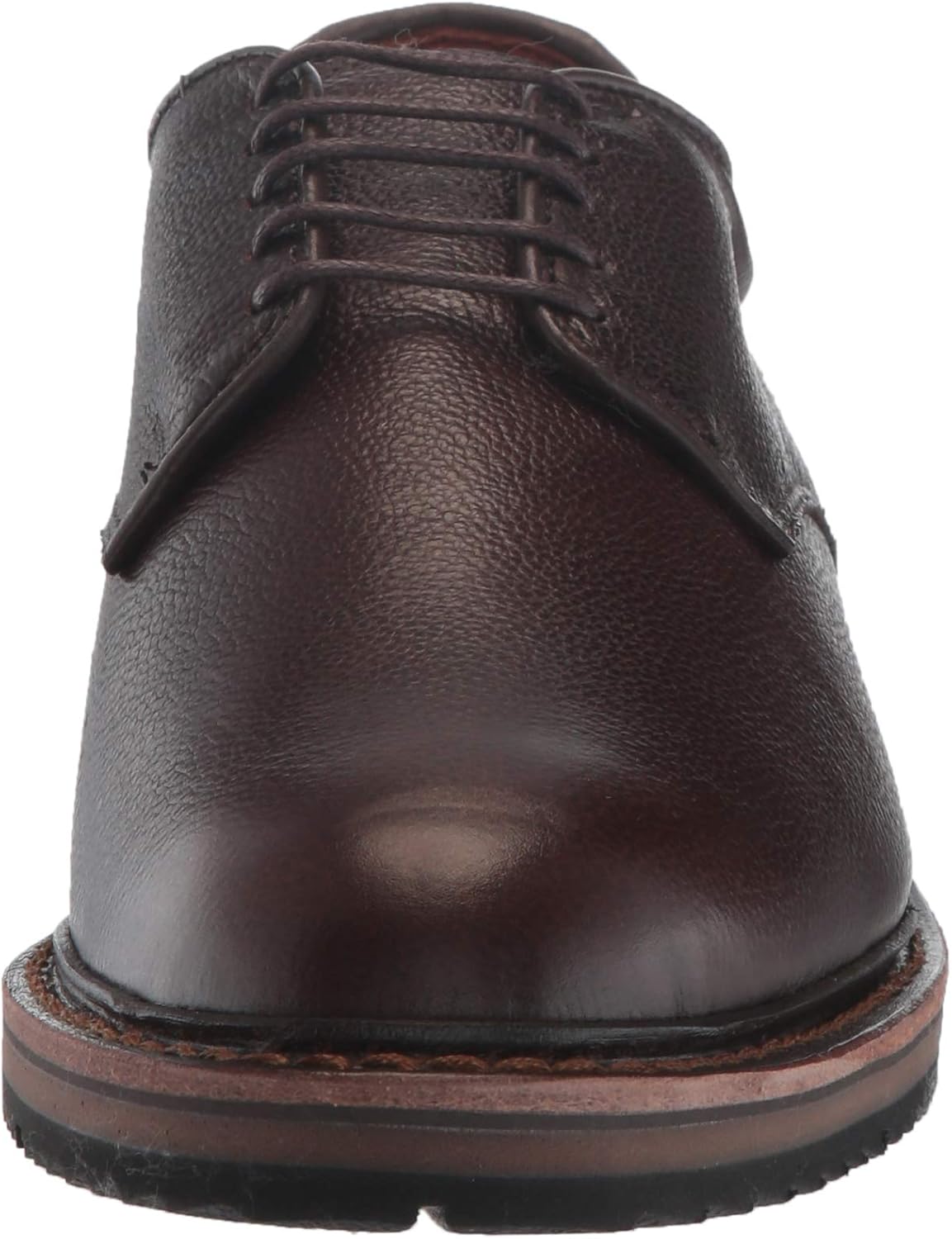 Мужские оксфорды Allen Edmonds Wanderer с простым носком, коричневый — фото 2