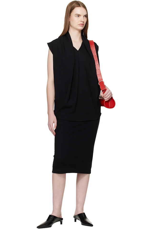 Маленькая сумка для канноло Jil Sander, красный — фото 4