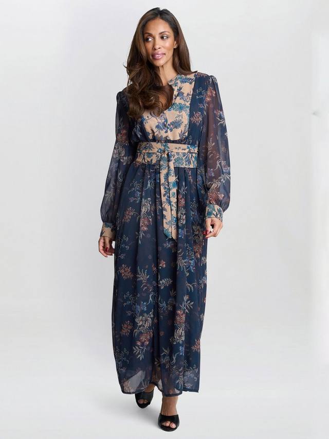 

Платье Renata Boho Floral Gina Bacconi, Navy/Multi