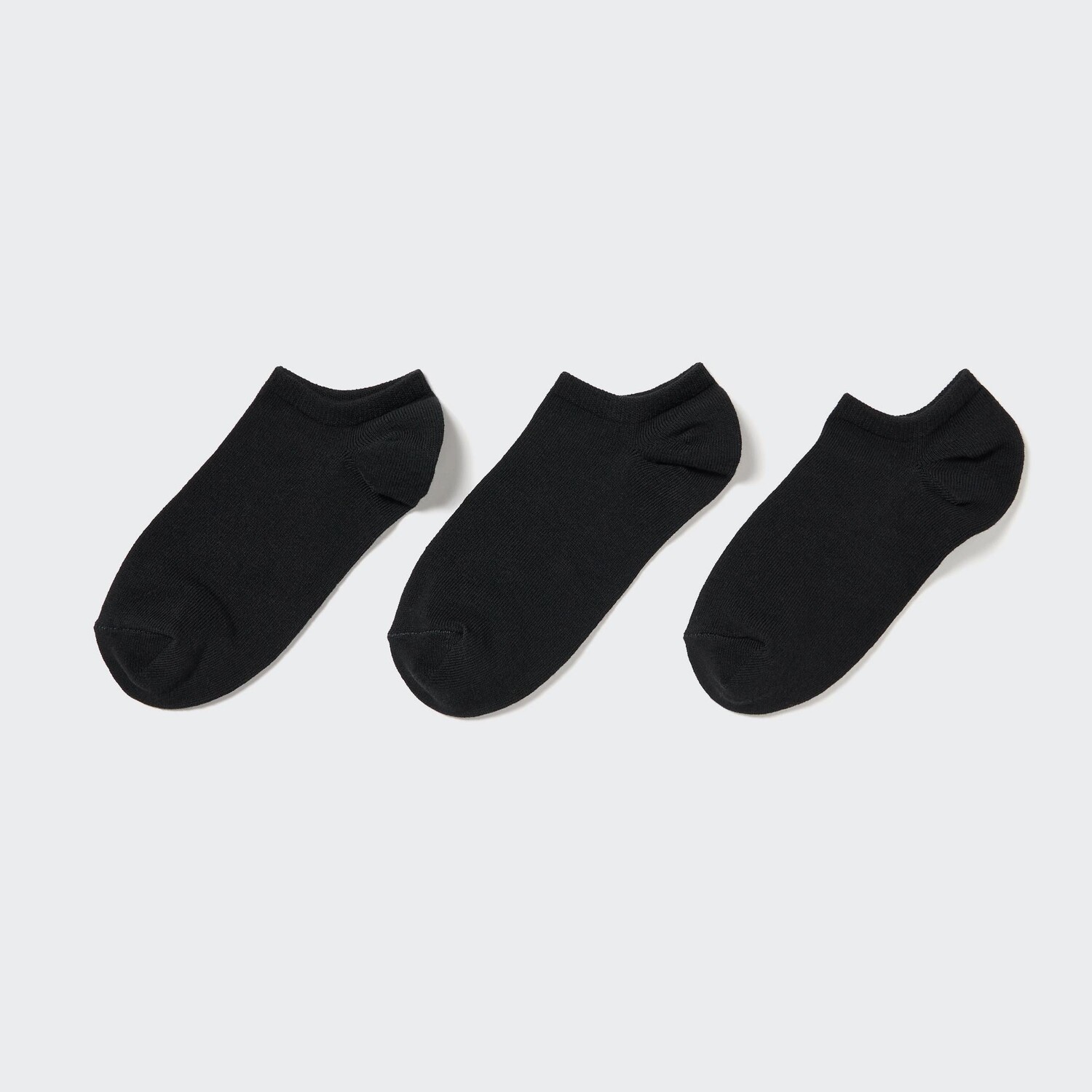 

Короткие носки 3 пары UNIQLO, черный