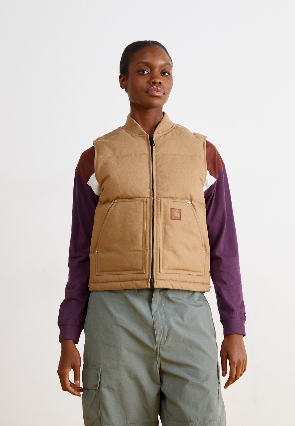 

Жилет RAYLEY VEST Carhartt WIP, светло-коричневый