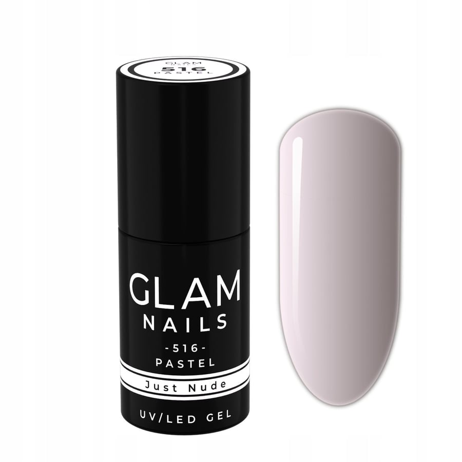 

Гибридный лак для ногтей Glam Nails 516 Just Nude 6 мл