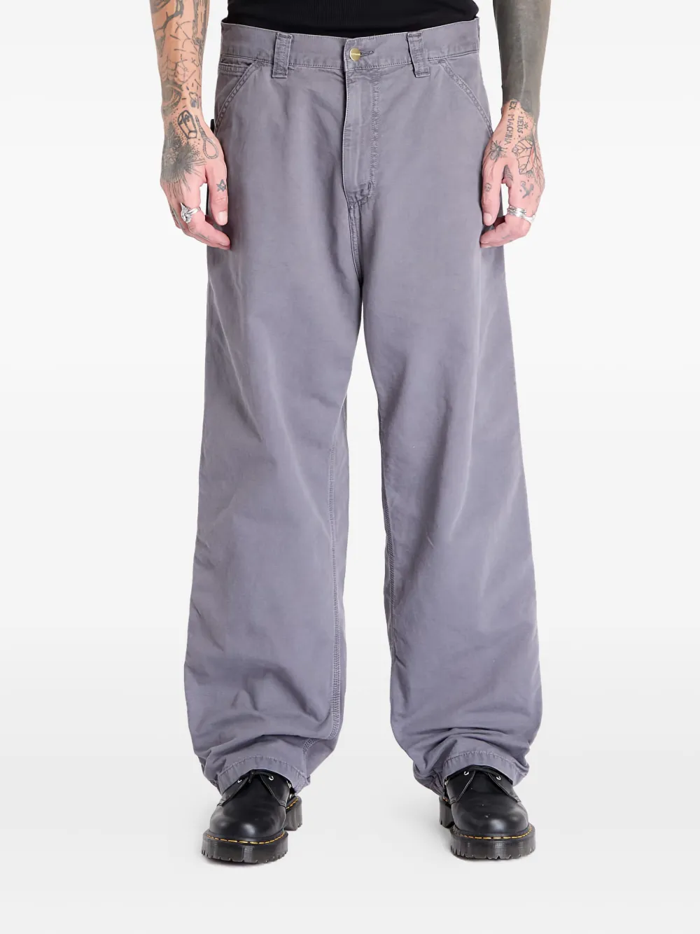 

Брюки с одним коленом CARHARTT WIP, серый
