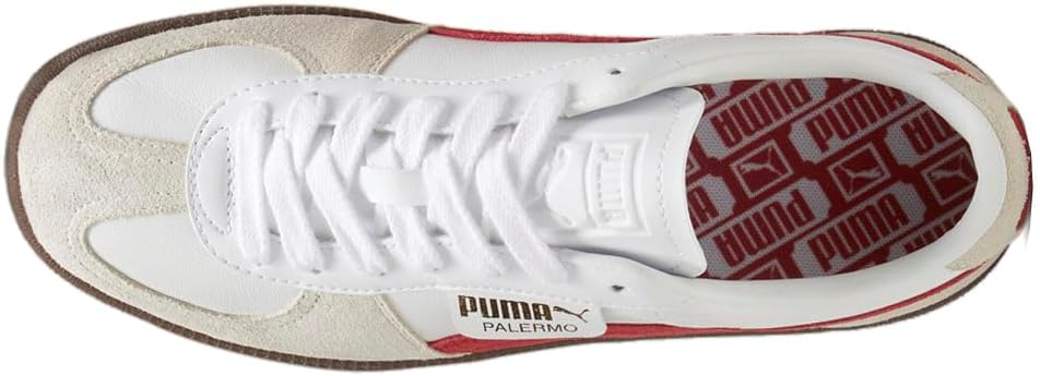 Кроссовки PUMA Palermo унисекс, белый/зеленый — фото 4