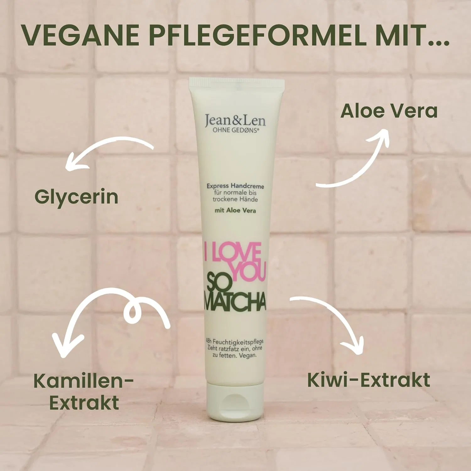 Крем для рук Jean & Len I Love You So Matcha для нормальной и сухой кожи Jean & Len — фото 2