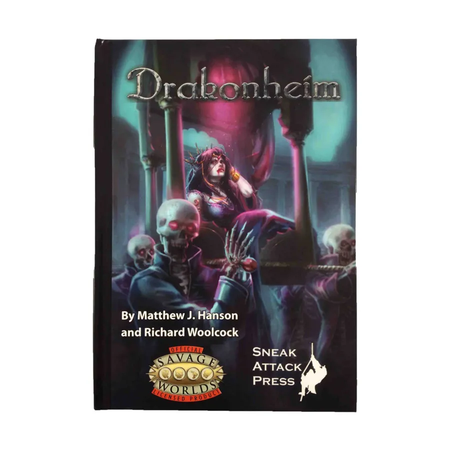 

Drakonheim - City of Bones, Savage Worlds (Sneak Attack Press), твердый переплет