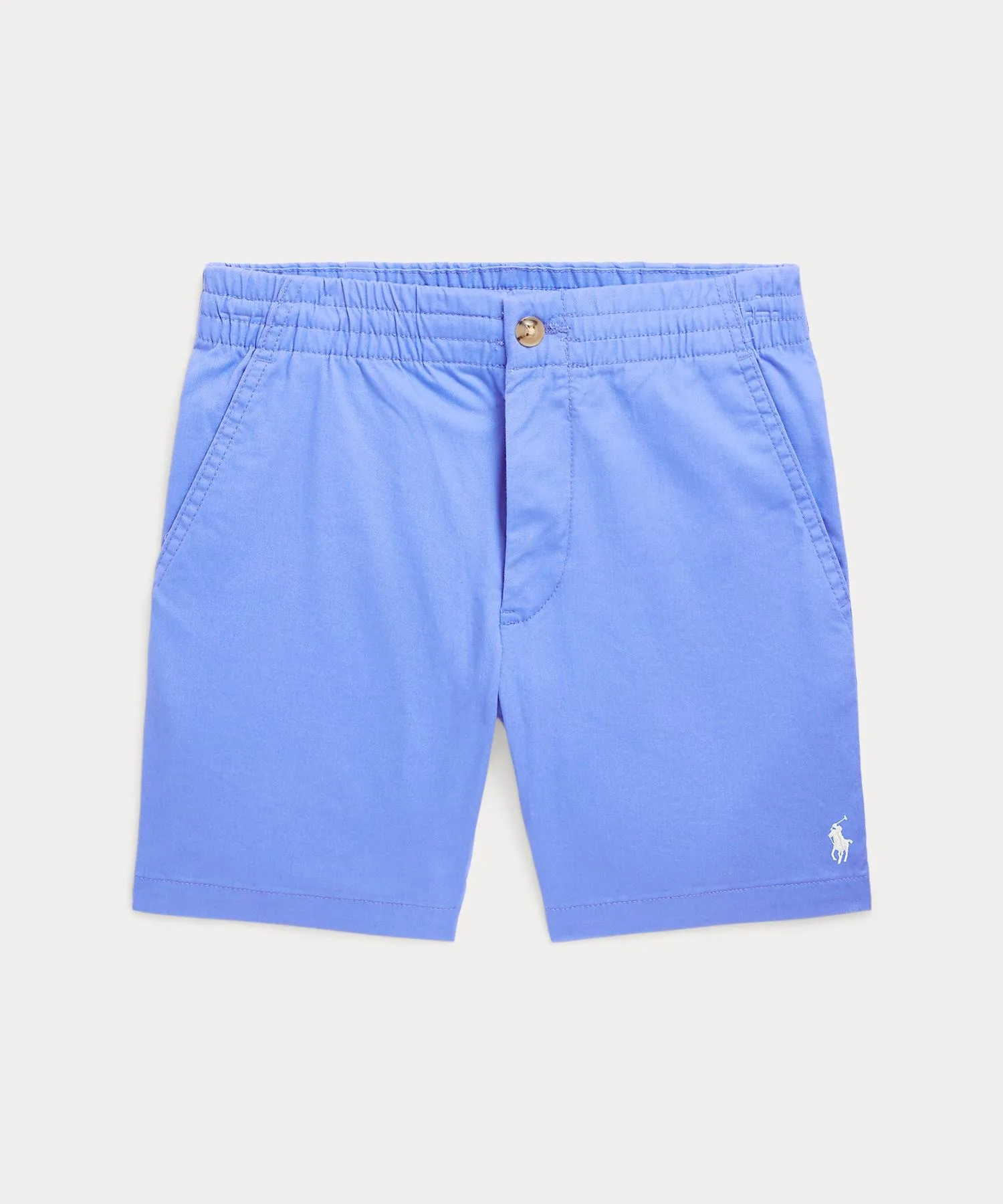 Детские шорты POLO RALPH LAUREN CHILDRENSWEAR из твила с эластаном — фото 2