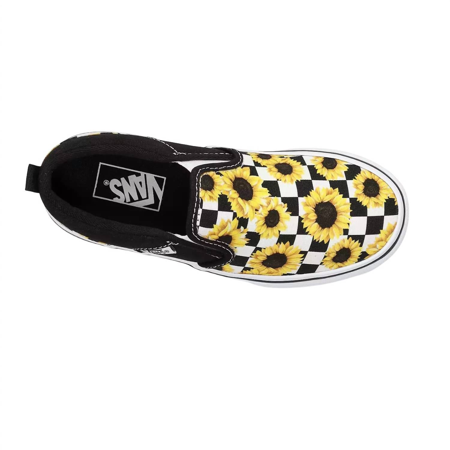 Женские лоферы Asher Sunflower в желтом цвете Vans — фото 3