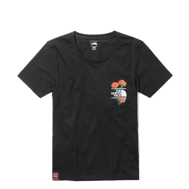 

Футболка женская черная The North Face