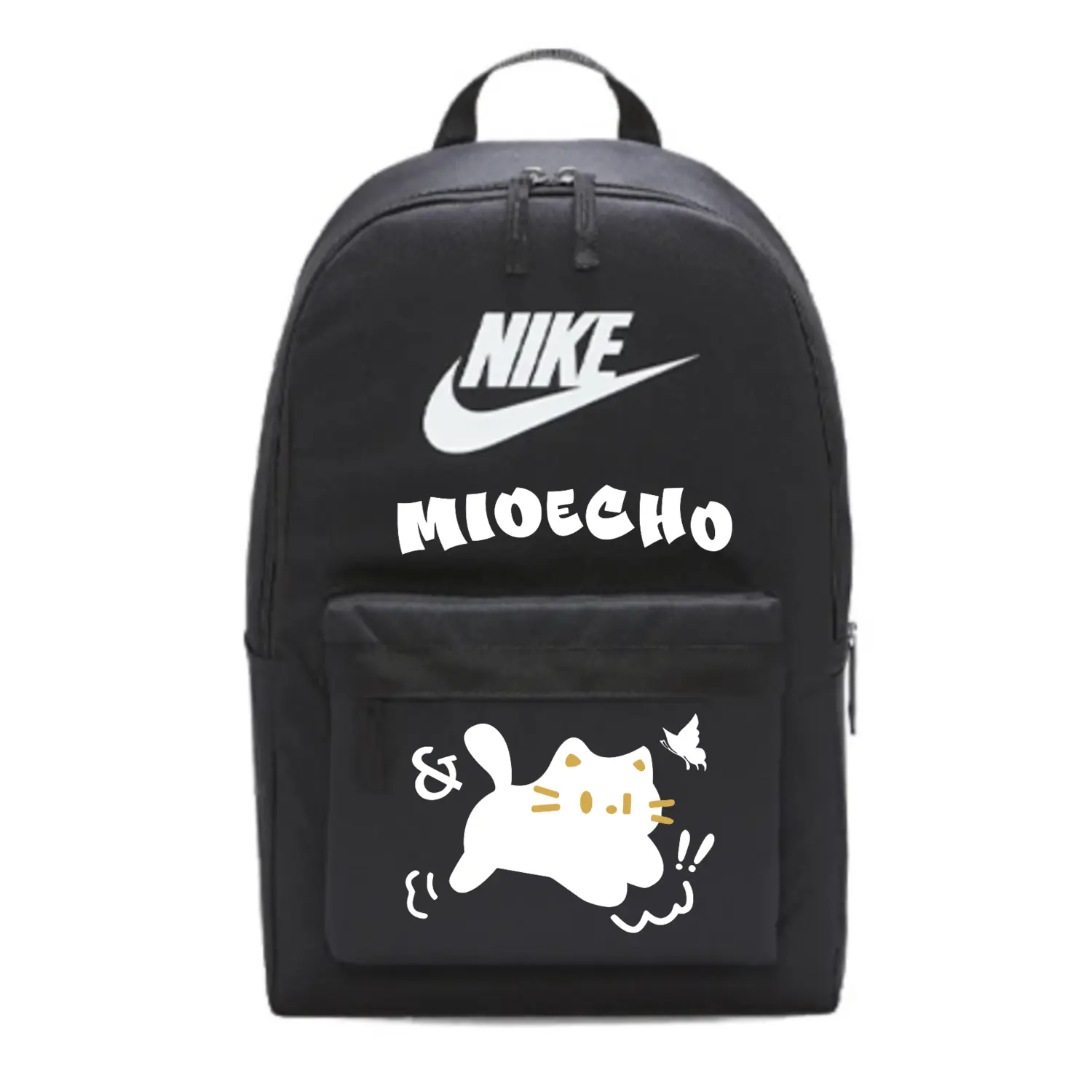 

Nike Тканевый рюкзак унисекс черный, cat