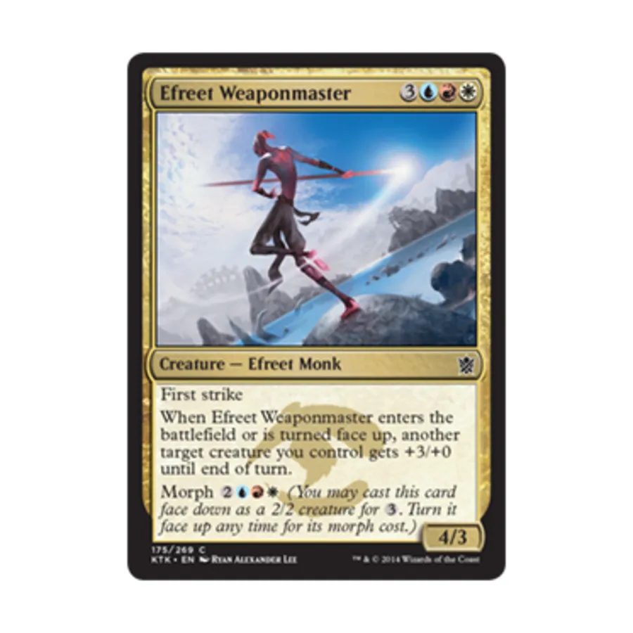 

CCG Ифрит-мастер оружия (C) (Рольга), MTG - Khans of Tarkir