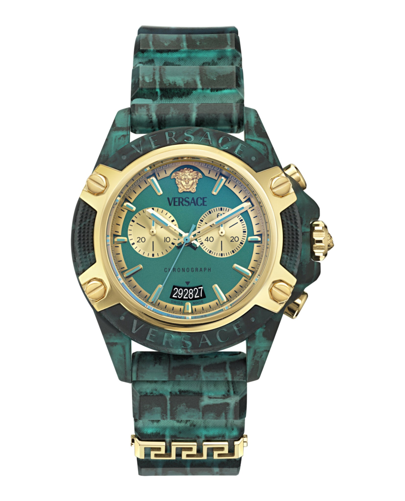 

Часы Icon Active с хронографом Versace, синий/синий/синий