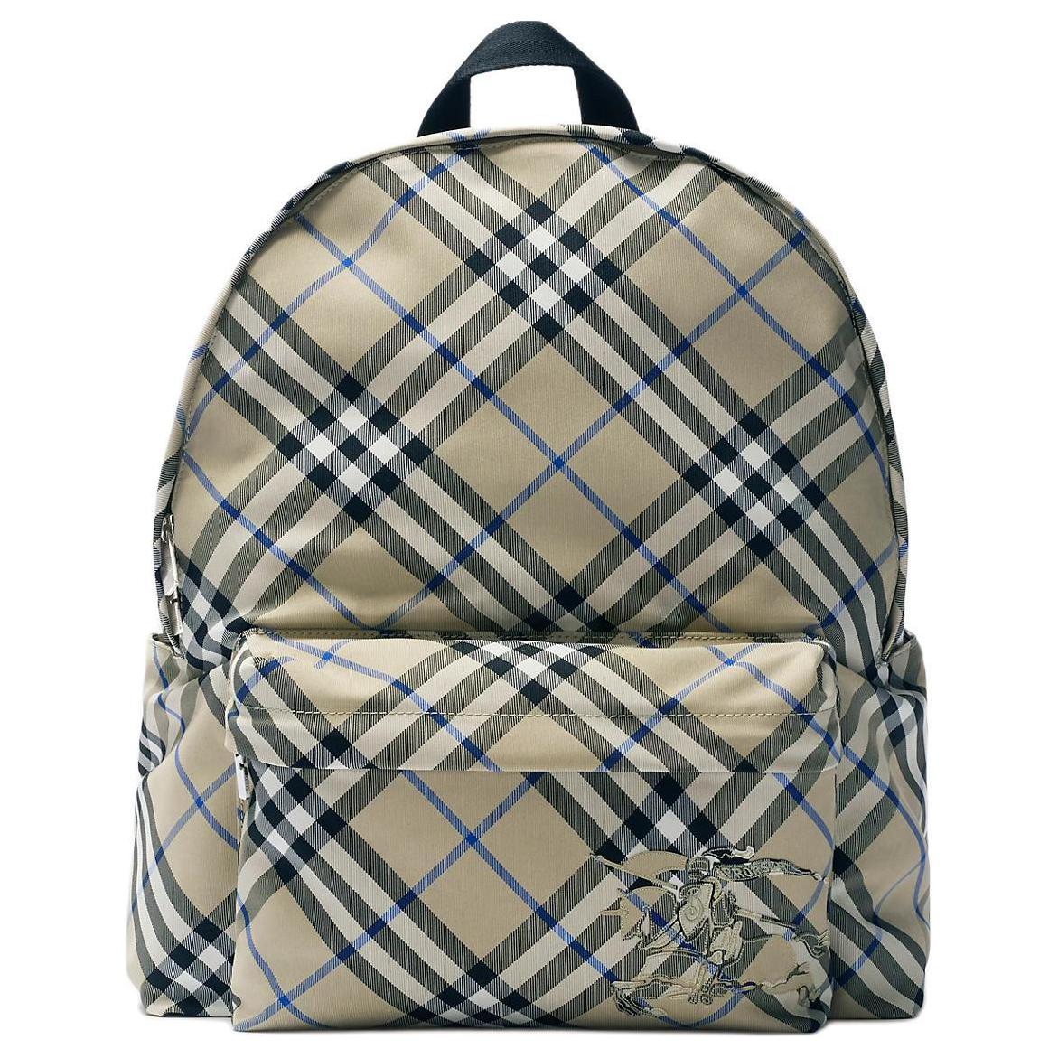 

Burberry Полиэстеровый рюкзак Men's Moss Green