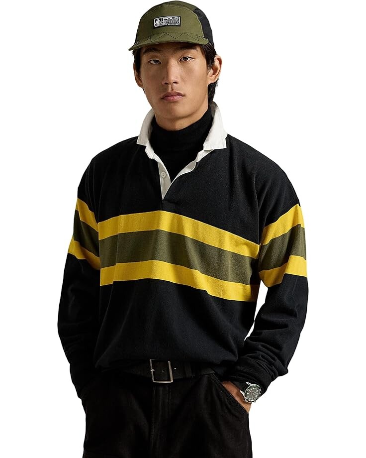 

Поло Polo Ralph Lauren Long Sleeve Knits - Defender, цвет Polo Black Multi