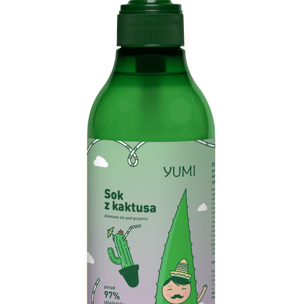 

Гель для душа Алоэ с ароматом сока кактуса, 400 мл Yumi Sok z kaktusa