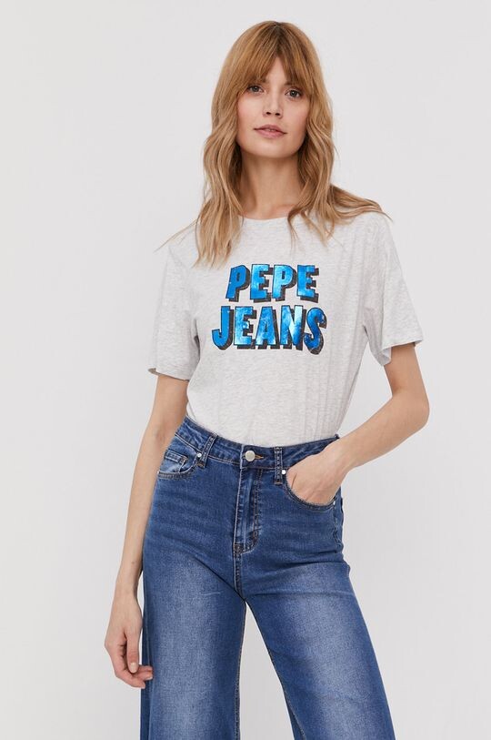 

Футболка КАЛИ Pepe Jeans, серый