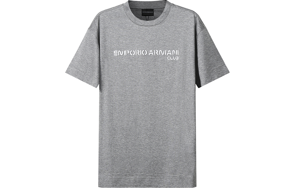 

Футболка мужская серая EMPORIO ARMANI, серый