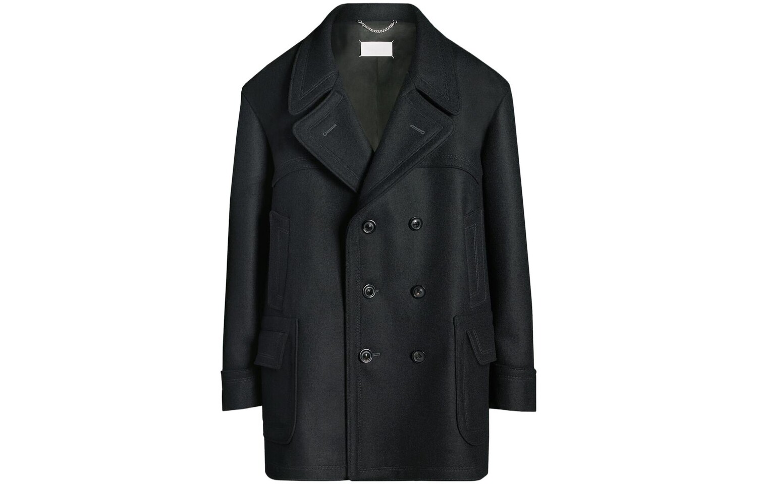 

Пальто мужское черное Maison Margiela, черный