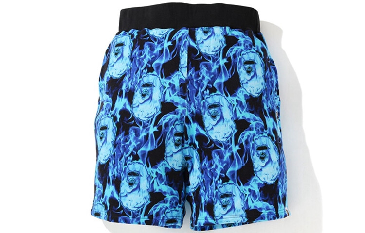 

Повседневные шорты Ape Head Series унисекс A Bathing Ape, оранжевый