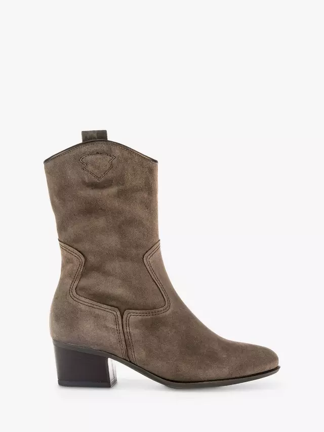 

Ботильоны Gabor Kirsten Suede Western, цвет natural