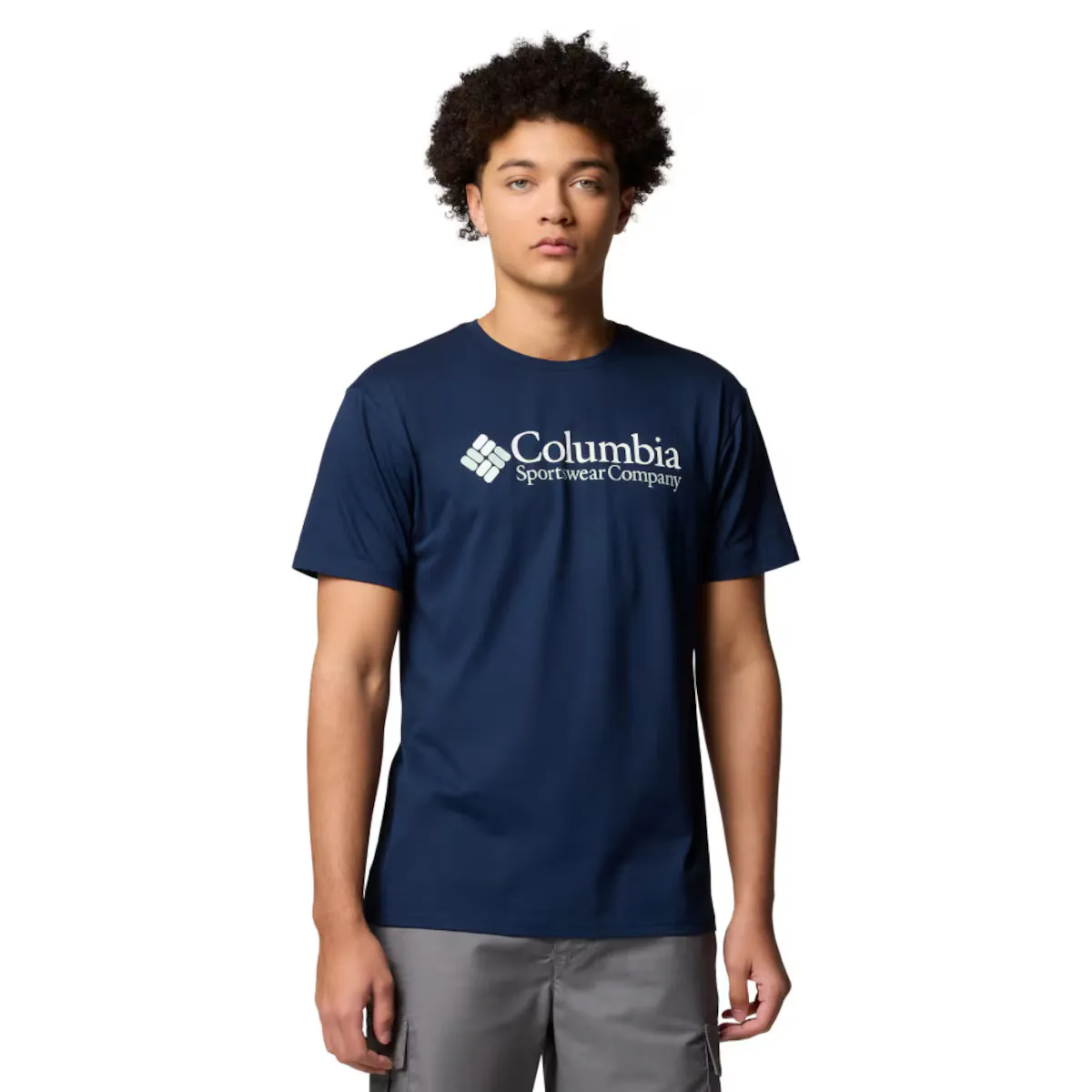 

CSC Basic Logo Columbia Мужская футболка, тёмно-синий