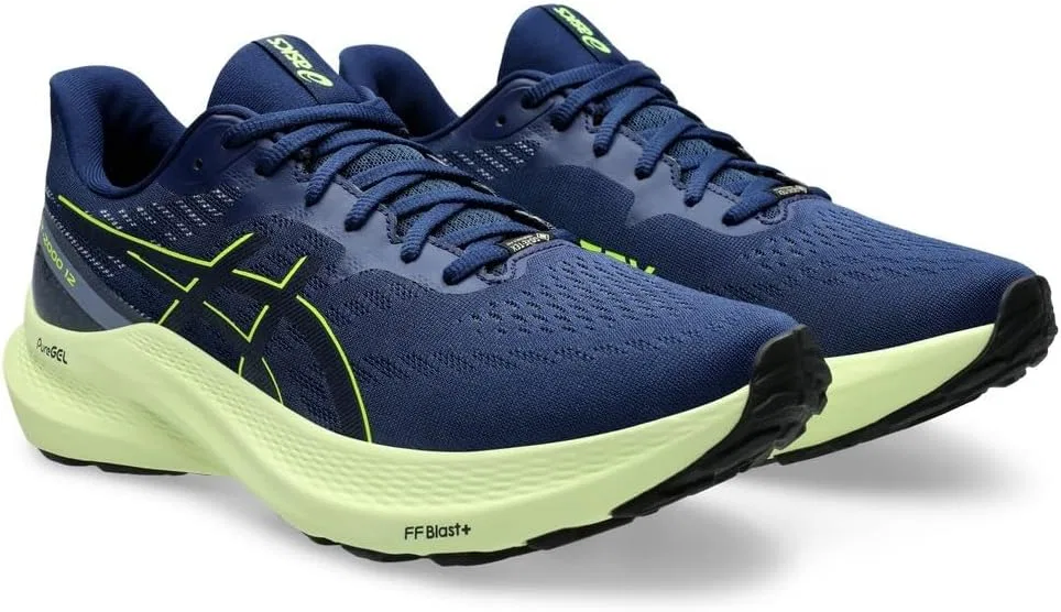 Кроссовки ASICS GT 2000 12 для бега, сине-черные — фото 4