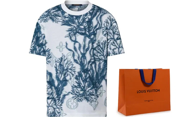 Футболка Monogram Aquagarden Louis Vuitton белая