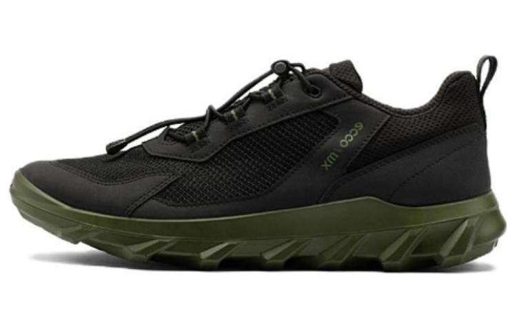 

Кроссовки ecco Lifestyle Shoes Men Low-top Black/Green, черный/зеленый