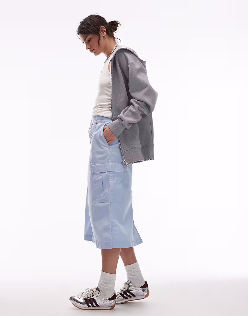 

Юбка-карго Carhartt WIP Jet синего цвета