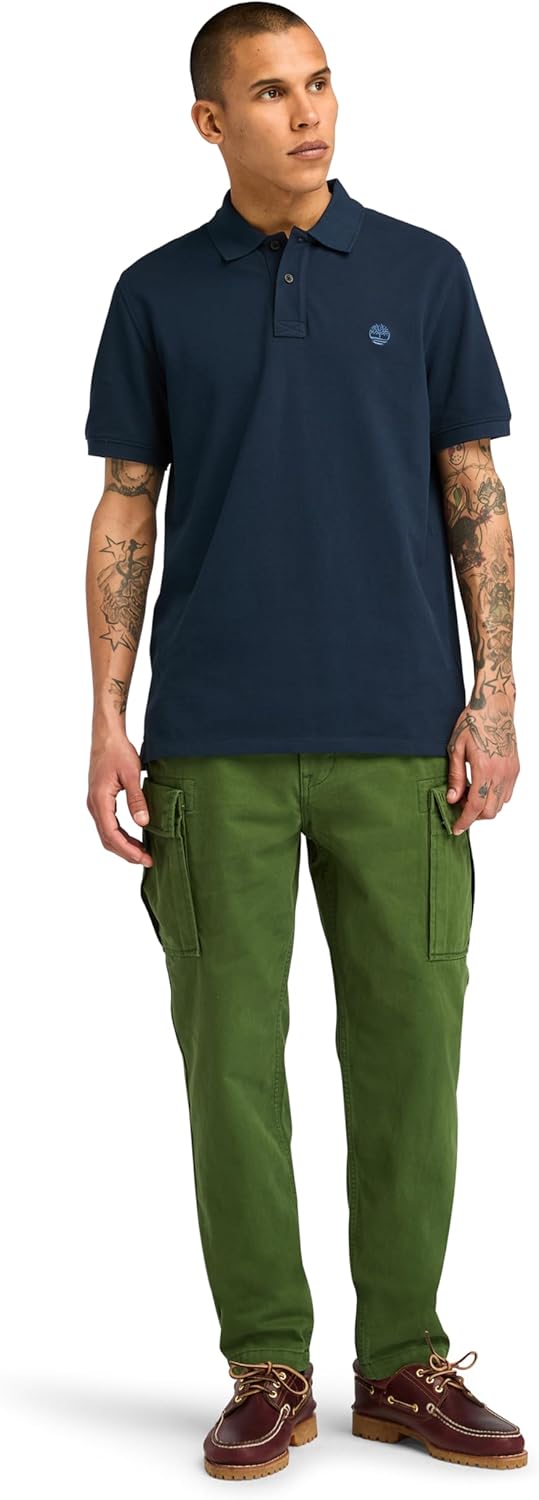 

Timberland мужская поло Millers River Pique, Dark Sapphire